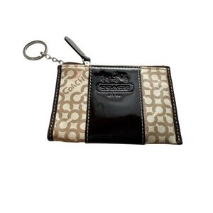 Coach key chain wallet